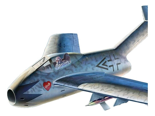 Modelismo Avion 1/48 Focke Wulf Ta 183 Huckebein Academy