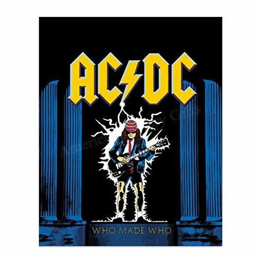 Póster De Música De La Banda Ac Dc  Who Made Who  - Impres