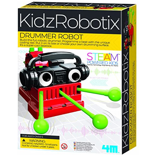 Kit De Diy Del Robot Baterista Kidzlabs, Stem