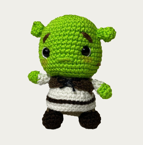 Muñeco Amigurumi Mini Ogro Shrek