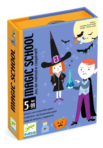 Juego De Cartas Magic School - Infantil - Djeco - Dj05144