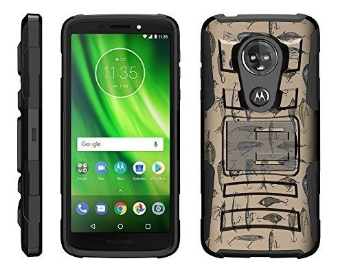 Turtlearmor - Funda Para Motorola Moto G6 Play Case Y Moto G