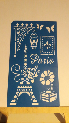Stencil Paris Y Mas