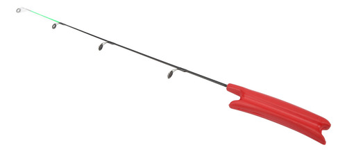 Vara De Pesca No Gelo De Fibra De Vidro Ultra Curta, Haste S