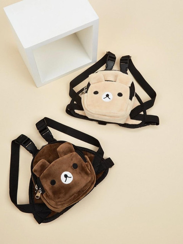 Mini Mochilas Para Mascota Diseño De Oso