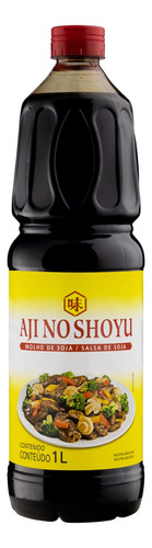 Molho de Soja Aji no Shoyu sem glúten em garrafa 1 L