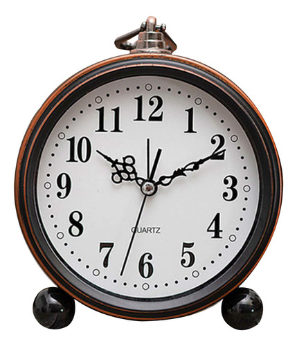 Reloj Despertador De Metal Vintage De 5 Pulgadas, Reloj...