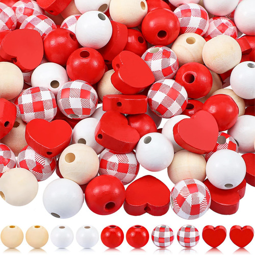 Imagen 1 de 1 de 150 Piezas De De Madera Redondas De San Valentín, De...