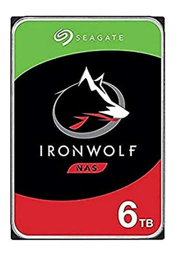 Disco Duro Seagate Ironwolf Nas 6tb 5400rpm Sata 256mb Cache