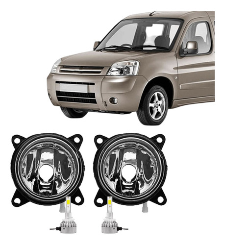 Juego Faro Auxiliar Citroen Berlingo 2012 2013+ Creeled