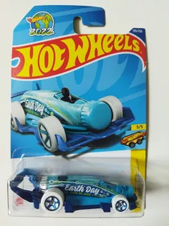 Hot Wheels Carbonator Earth Day Azul Fast Footie 5/5 Fa0