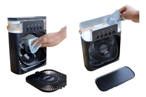 Ventilador Enfriador De Aire Portátil 3 En 1 - Rectangular