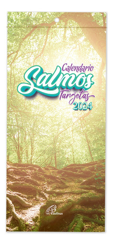 Calendario De Salmos Con Tarjetas Desprendibles 2024 Kit X 4