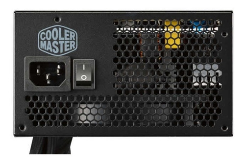 Fuente Cooler Master Masterwatt 650w 80+ Bronce Modular Color Negro