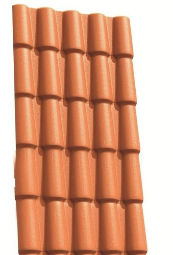 Imagem 3 de 6 de Telha Pvc Colonial Ecológica - 2,30m X 0,88m