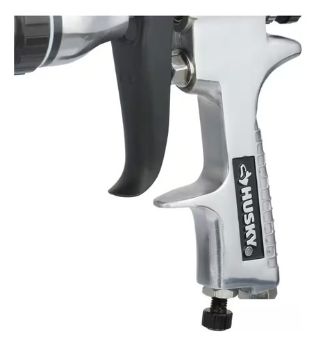 Juego De Pistolas Para Pintar Gravedad Hvlp Husky 793 334 Cromo