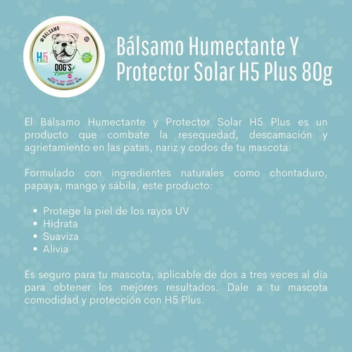 Imagen 4 de 4 de Balsamo Mascota Humectante Y Ps - Unidad a $73999