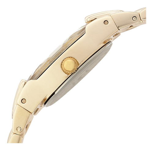 Reloj Armitron 75/3313chgp Ovalado De Cristal Facetado Para
