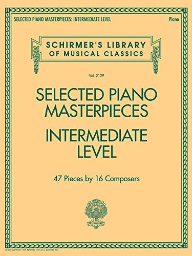 Obras Maestras Seleccionadas De Piano Biblioteca Schirmers D