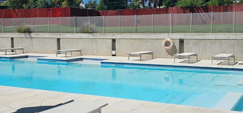 Alquiler Amoblado Y Equipado Condominio Civis Pilar Terraza Parrilla Cochera Cubierta Pileta Gym