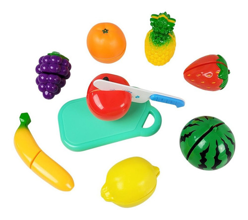 Brinquedo Com Velcro Feirinha Divertida De Frutas- Multikids