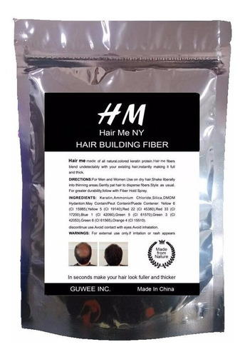 Cabello Instantaneo Anti Calvicie Hombre Mujer Salud Belleza