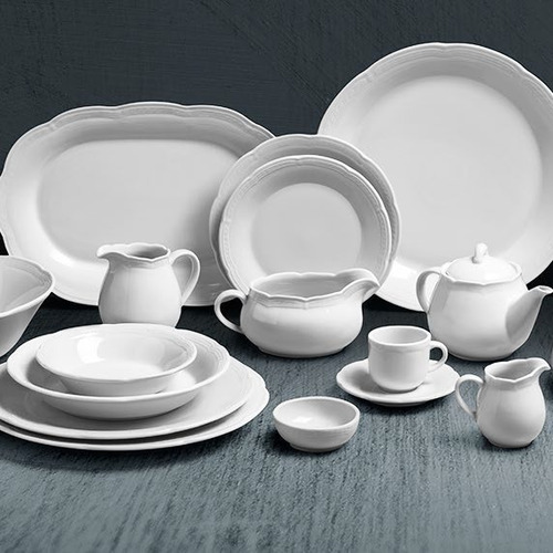 Oferta Juego 37 Pz Porcelana Tsuji 1800 Platos Tazas Salero