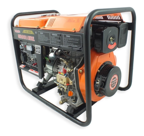 Gerador A Diesel 3,60kva 269cc 7hp Vge3600d Vulcan