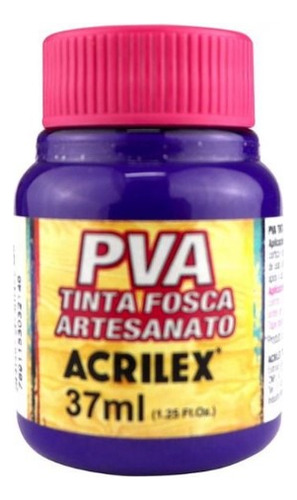 Tinta Fosca Para Artesanato 37ml Violeta (1/12)
