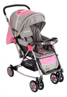 Coche Cuna Mecedor Baby Kits Flip Rosado