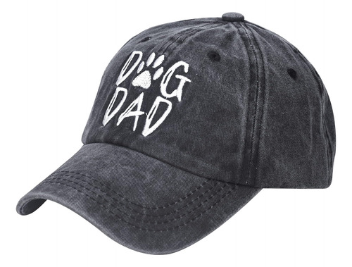 Waldeal Mens Dog Dad Washed Gorra De Béisbol Ajustable Dog L