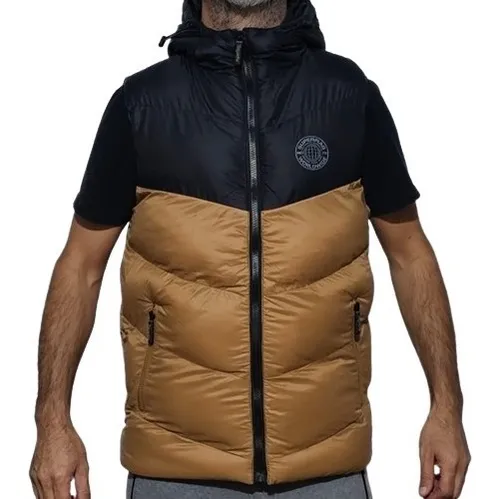 Chaleco top con capucha