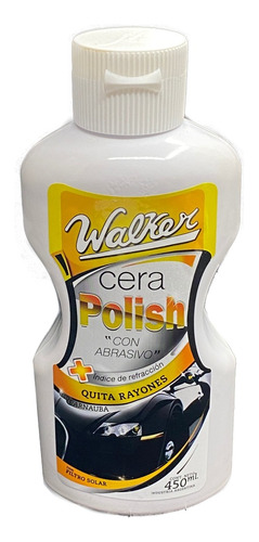 Walker Cera Liquida Polish Con Abrasivo Quita Rayones 500 Ml