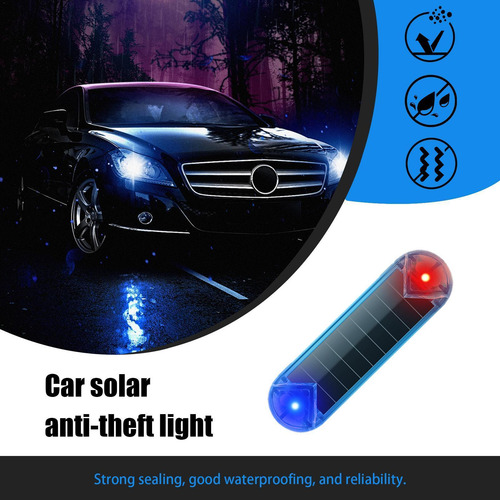 Luz Led Antirrobo Luces Solares Antirrobo Para Coche Alarma