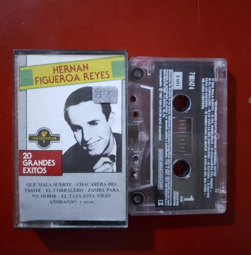 Cassette Hernan Figueroa Reyes 20 Grandes Éxitos