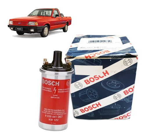 Bobina Ignição Pampa 1.6 8v Cht 1600 1988 1989 Álcool Bosch