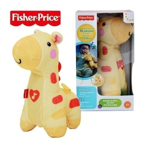 Fisher Price Girafinha Luz E Som Mattel