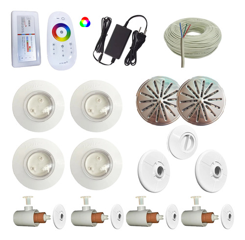 Kit Bomba 1cv E Filtro 92mil + Dispositivos Completo Em Abs