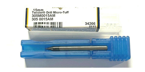 M.a. Ford 0.15mm Solid Carbide Drill 17xd Altima Micro C Zts