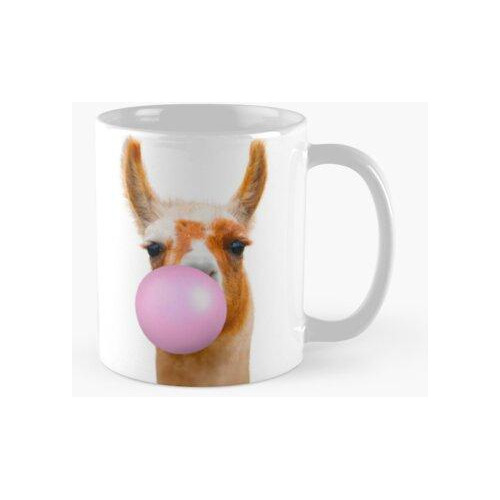 Taza Jirafa Divertida Que Sopla Chicle Calidad Premium