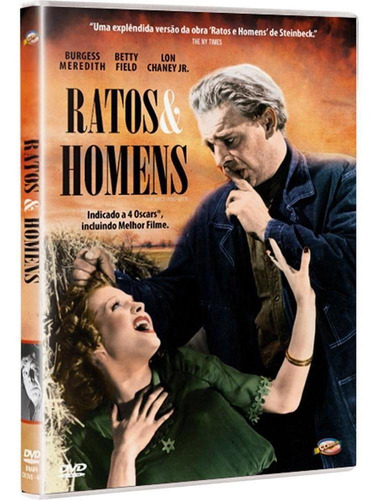 Ratos & Homens - Dvd - Burgess Meredith - Betty Field