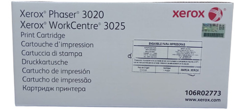 Toner Original Xerox 3020 106r02773 1,500 Impresiones