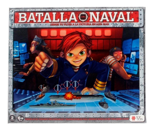 Juego De Mesa Batalla Naval Top Toys Art 1034 Loonytoys