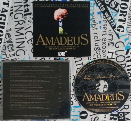 Amadeus : Banda Sonora : Special Edition For Montblanc 