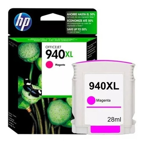 Imagen 1 de 1 de Cartucho Hp C4908al Magenta (#940xl) Original
