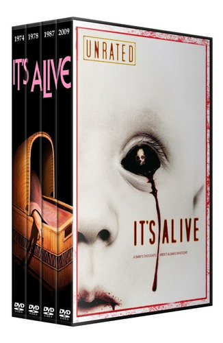 Its Alive Coleccion Saga Clasica + Remake Dvd Ingles Subt Es