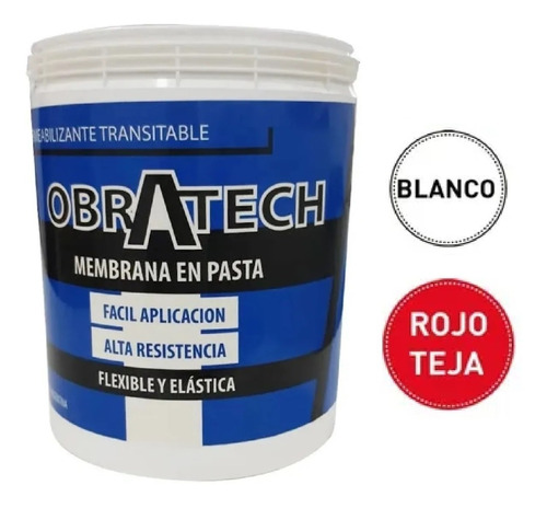 Membrana Liquida 20kg Impermeable Elastica  Envio