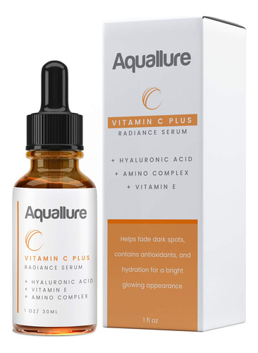 Aquallure Vitamin C Plus Radiance Serum  Formula Facial Ant