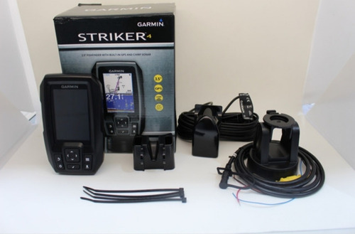 Imagem 2 de 2 de Garmin Striker 4 Gps , Náutico , Barco , Sonar + Transducer