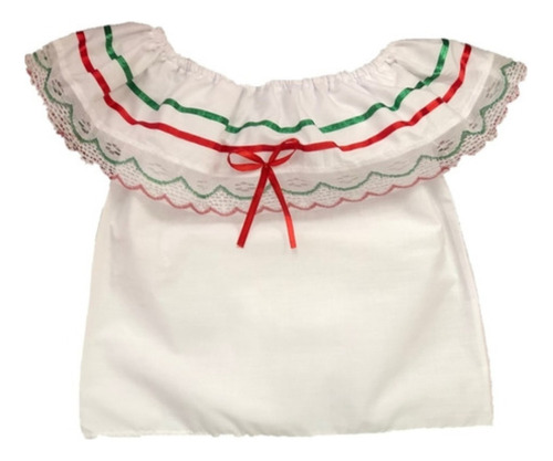 Blusa Para Fiestas Patrias Talla 10 Para Niñas 